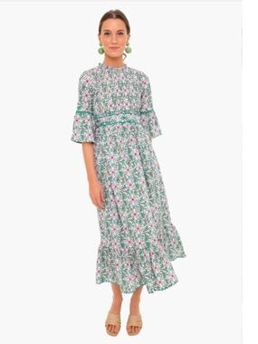 Pink City Prints Retro Blush Savanna Dress